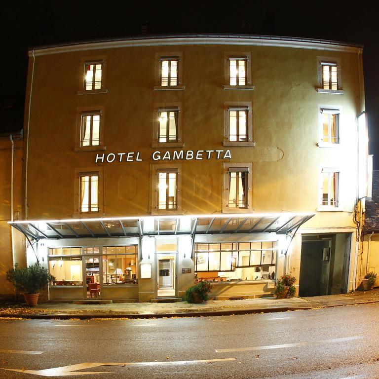 Hotel Gambetta Lons-le-Saunier Eksteriør bilde
